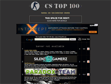 Tablet Screenshot of cstop100.com